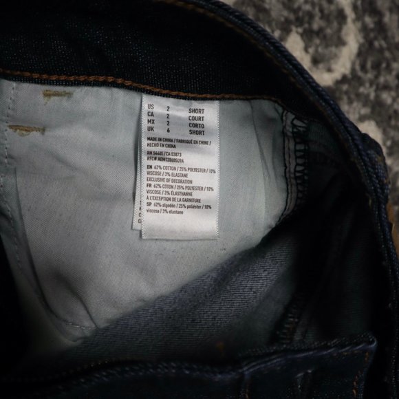 American Eagle Dark Blue Wash Hi-Rise Jegging, 2 - Picture 10 of 10